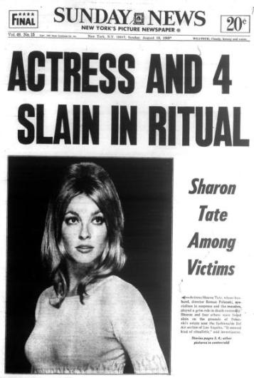 Sharon Tate - Sunday News